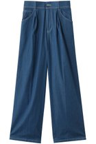 【ティアラ/Tiara】のデニムタックパンツ 人気、トレンドファッション・服の通販 founy(ファニー) ファッション Fashion レディースファッション Fashion for Women パンツ Pants & Trousers デニムパンツ・ジーンズ・美脚デニム Denim Jeans & Pants ストレッチ Stretch, Stretchy Fabric デニム Denim, Jeans Material トレンド Trend, Trending Now ワイド Wide, Wide Fit 新作・新入荷 New Arrivals / New In thumbnail インディゴブルー|ID: prp329100004889195 ipo3291000000036526399