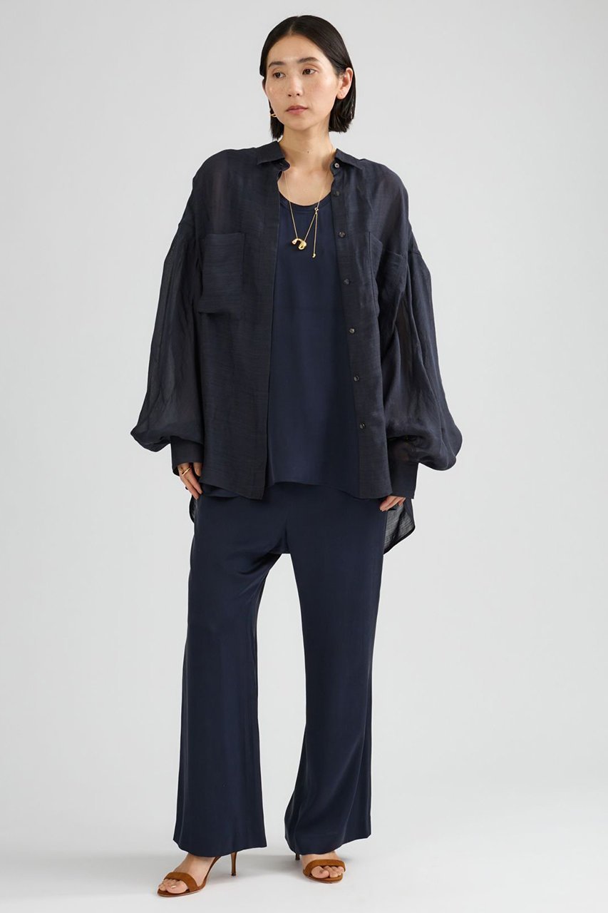 【カオス/Chaos】のシルシャーパンツ 人気、トレンドファッション・服の通販 founy(ファニー) 　ファッション　Fashion　レディースファッション　Fashion for Women　パンツ　Pants & Trousers　サテン　Satin, Glossy Fabric　ジョーゼット　Georgette, Semi-Sheer Fabric　ストレッチ　Stretch, Stretchy Fabric　ボトム　Bottoms, Lower Wear　ラグジュアリー　Luxury, Elegant　人気　Popular, Best Seller　夏　Summer　新作・新入荷　New Arrivals / New In　other-5|ID: prp329100004889196 ipo3291000000036526415