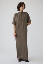 【リムアーク/RIM.ARK】のStand collar mode OP/ワンピース 人気、トレンドファッション・服の通販 founy(ファニー) ファッション Fashion レディースファッション Fashion for Women ワンピース Dresses チュニック Tunic Tops & Dresses シルバー Silver, Metallic Silver チュニック Tunic, Long Top リュクス Luxury, Elegant, High-End, Chic ロング Long, Long-Length エレガント 上品 Elegant thumbnail ライトブラウン|ID: prp329100004889199 ipo3291000000036529163