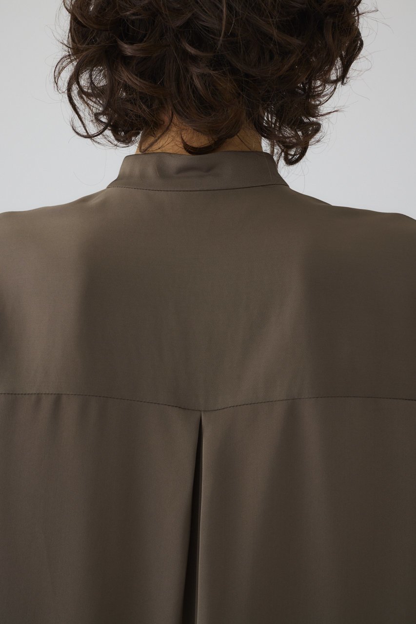 【リムアーク/RIM.ARK】のStand collar mode OP/ワンピース 人気、トレンドファッション・服の通販 founy(ファニー) 　ファッション　Fashion　レディースファッション　Fashion for Women　ワンピース　Dresses　チュニック　Tunic Tops & Dresses　シルバー　Silver, Metallic Silver　チュニック　Tunic, Long Top　リュクス　Luxury, Elegant, High-End, Chic　ロング　Long, Long-Length　エレガント 上品　Elegant　other-5|ID: prp329100004889199 ipo3291000000036529167