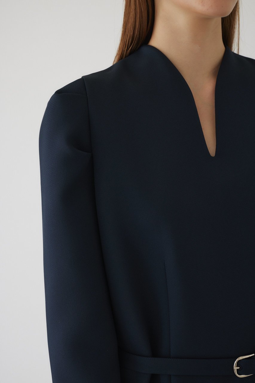 【リムアーク/RIM.ARK】のPower shoulder noble OP/ワンピース 人気、トレンドファッション・服の通販 founy(ファニー) 　ファッション　Fashion　レディースファッション　Fashion for Women　ワンピース　Dresses　チュニック　Tunic Tops & Dresses　オケージョン　Occasion Wear　カッティング　Cutting Detail　チュニック　Tunic, Long Top　ロング　Long, Long-Length　other-7|ID: prp329100004889201 ipo3291000000036529188