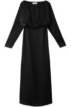 【リムアーク/RIM.ARK】のArch motif long dress/ドレス・ワンピース 人気、トレンドファッション・服の通販 founy(ファニー) ファッション Fashion レディースファッション Fashion for Women ワンピース Dresses フォーマル・パーティードレス・結婚式用ドレス Elegant & Casual Dresses チュニック Tunic Tops & Dresses イレギュラー Irregular Design ギャザー Gathered, Ruffled サテン Satin, Glossy Fabric チュニック Tunic, Long Top ドレス Dress, One-Piece ロング Long, Long-Length thumbnail ブラック|ID: prp329100004889203 ipo3291000000036529208
