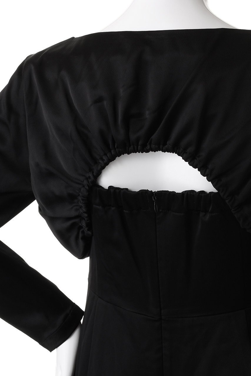 【リムアーク/RIM.ARK】のArch motif long dress/ドレス・ワンピース 人気、トレンドファッション・服の通販 founy(ファニー) 　ファッション　Fashion　レディースファッション　Fashion for Women　ワンピース　Dresses　フォーマル・パーティードレス・結婚式用ドレス　Elegant & Casual Dresses　チュニック　Tunic Tops & Dresses　イレギュラー　Irregular Design　ギャザー　Gathered, Ruffled　サテン　Satin, Glossy Fabric　チュニック　Tunic, Long Top　ドレス　Dress, One-Piece　ロング　Long, Long-Length　other-5|ID: prp329100004889203 ipo3291000000036529212