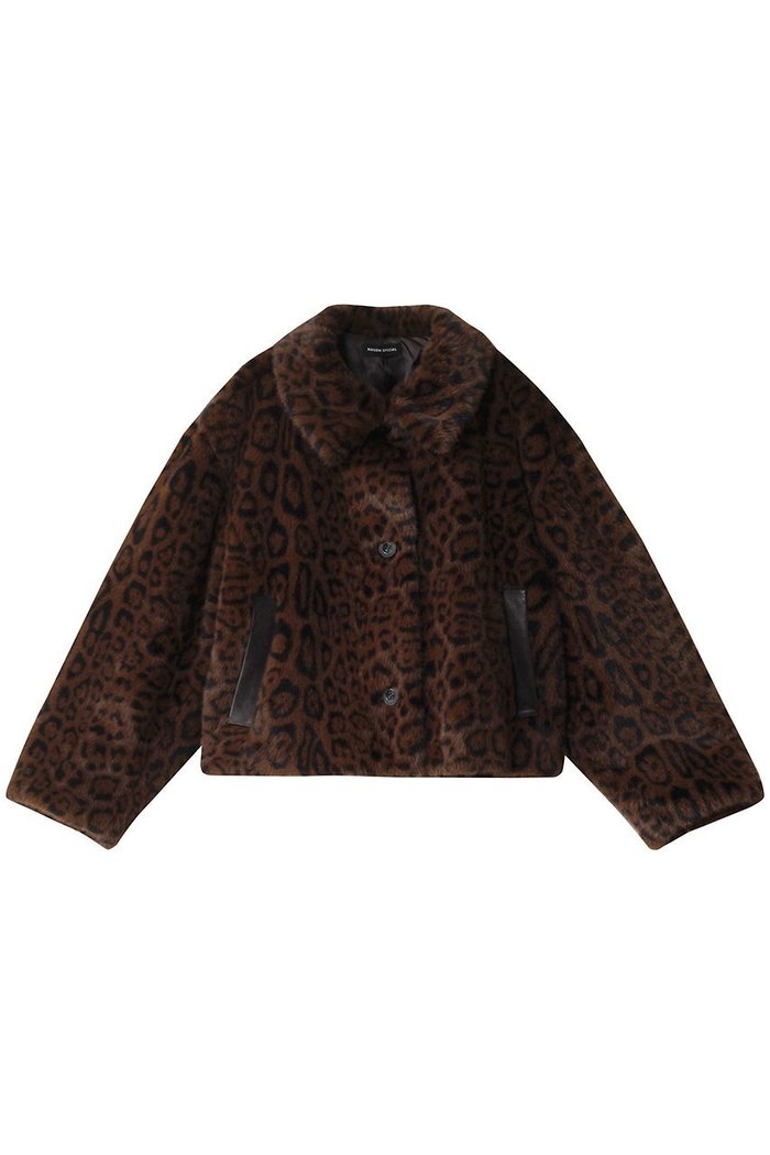 【メゾンスペシャル/MAISON SPECIAL】のFaux Fur Leopard Coat/フェイクファーレオパードコート インテリア・キッズ・メンズ・レディースファッション・服の通販 founy(ファニー) https://founy.com/ ファッション Fashion レディースファッション Fashion for Women アウター Coat / Outerwear Collection コート・ロングコート・ピーコート Long Coats, Peacoats & More インナー Innerwear ショート Short, Short Length バランス Balance, Style Balance フェイクファー Faux Fur, Imitation Fur フェイクレザー Faux Leather, PU Leather ポケット Pocket, Pocket Detail モチーフ Motif, Design Theme リラックス Relax, Relaxed Fit レオパード Leopard, Animal Print |ID: prp329100004889211 ipo3291000000036529641