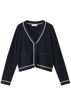 【ガリャルダガランテ/GALLARDAGALANTE】のトリミングブークレーカーディガン 人気、トレンドファッション・服の通販 founy(ファニー) ファッション Fashion レディースファッション Fashion for Women トップス・カットソー Cut & Sew Tops ニット Knit Tops & Sweaters カーディガン・羽織り Layered Style Cardigans おすすめ Recommended / Our Picks アンサンブル Ensemble Set カーディガン Cardigan, Knitwear ショート Short, Short Length タンク Tank Top, Sleeveless Top トリミング Trimming, Decorative Edge バランス Balance, Style Balance ボトム Bottoms, Lower Wear thumbnail ネイビー|ID: prp329100004889245 ipo3291000000036530710