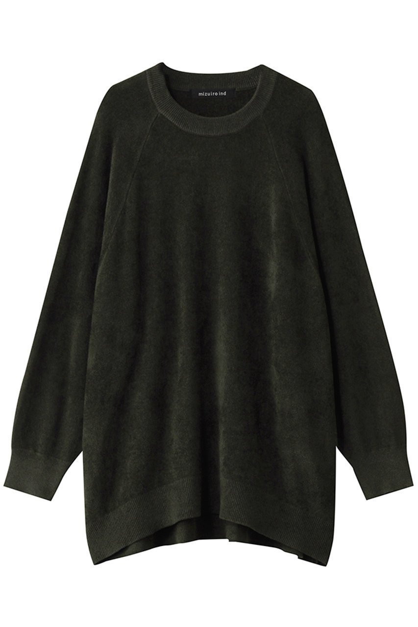 【ミズイロ インド/mizuiro ind】のmole yarn raglan slv P/O プルオーバー 大人の最旬トレンドファッション＆コーディネート founy(ファウニー) 　ファッション　Fashion　レディースファッション　Fashion for Women　トップス・カットソー　Cut & Sew Tops　ニット　Knit Tops & Sweaters　カジュアルプルオーバー・ニットトップス　Pullovers & Knit Tops / Casual Pullovers　ルーズ　Loose, Oversized　ワイド　Wide, Wide Fit　 other-1|ID: prp329100004889248 ipo3291000000036530785