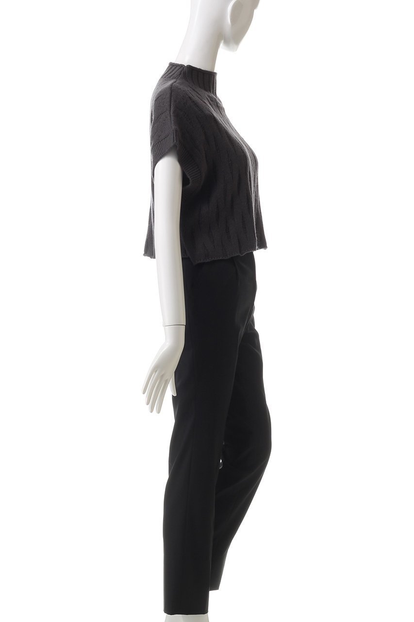 【ミズイロ インド/mizuiro ind】のpattern knitting short vest ベスト 大人の最旬トレンドファッション＆コーディネート founy(ファウニー) 　ファッション　Fashion　レディースファッション　Fashion for Women　トップス・カットソー　Cut & Sew Tops　ニット　Knit Tops & Sweaters　ベスト&ジレ / 重ね着スタイル　Vests & Gilets　カジュアルプルオーバー・ニットトップス　Pullovers & Knit Tops / Casual Pullovers　インナー　Innerwear　クロップド　Cropped, Short Length　シアー　Sheer, See-Through　ジャケット　Jacket, Outerwear　トレンド　Trend, Trending Now　パターン　Pattern, Design Print　ベスト　Vest, Waistcoat　other-3|ID: prp329100004889254 ipo3291000000036530914