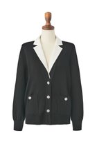 【デイジーリン/DAISY LIN】のカーディガン “クワイエット・ラグジュアリー” 人気、トレンドファッション・服の通販 founy(ファニー) ファッション Fashion レディースファッション Fashion for Women トップス・カットソー Cut & Sew Tops ニット Knit Tops & Sweaters カーディガン・羽織り Layered Style Cardigans エレガント 上品 Elegant カーディガン Cardigan, Knitwear サテン Satin, Glossy Fabric シルク Silk, 100% Silk ストレッチ Stretch, Stretchy Fabric 洗える Machine Washable thumbnail ブラックブラック|ID: prp329100004889260 ipo3291000000036531107