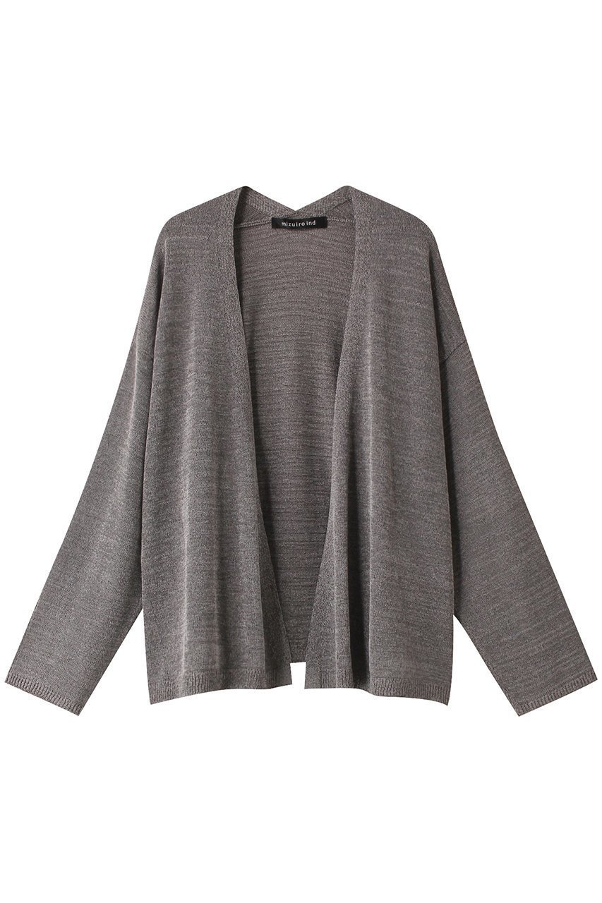 【ミズイロ インド/mizuiro ind】のtape yarn C/D カーディガン インテリア・キッズ・メンズ・レディースファッション・服の通販 founy(ファウニー) 　ファッション　Fashion　レディースファッション　Fashion for Women　トップス・カットソー　Cut & Sew Tops　ニット　Knit Tops & Sweaters　カーディガン・羽織り　Layered Style Cardigans　おすすめ　Recommended / Our Picks　カーディガン　Cardigan, Knitwear　エレガント 上品　Elegant　MIX(96)|ID: prp329100004889261 ipo3291000000036896550