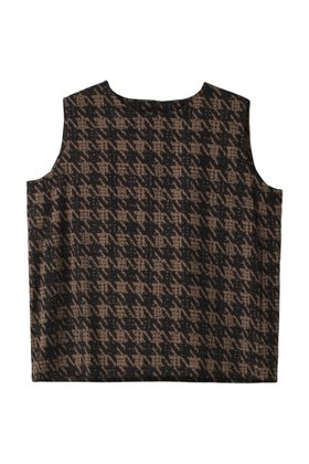 【ミズイロ インド/mizuiro ind】 chidori print N/S P/O プルオーバー人気、トレンドファッション・服の通販 founy(ファニー) ファッション Fashion レディースファッション Fashion for Women トップス・カットソー Cut & Sew Tops ニット Knit Tops & Sweaters カジュアルプルオーバー・ニットトップス Pullovers & Knit Tops / Casual Pullovers インナー Innerwear ジャケット Jacket, Outerwear ツイード Twill, Twill Weave ノースリーブ Sleeveless, No-Sleeve プリント Print, Printed Pattern 秋 Autumn |ID:prp329100004889262