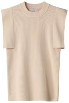 【クラネ/CLANE】のSQUARE SLEEVE KNIT TOPS/トップス 人気、トレンドファッション・服の通販 founy(ファニー) ファッション Fashion レディースファッション Fashion for Women トップス・カットソー Cut & Sew Tops ニット Knit Tops & Sweaters カジュアルプルオーバー・ニットトップス Pullovers & Knit Tops / Casual Pullovers シンプル Simple, Minimal スクエア Square, Square Shape スリーブ Sleeve, Long Sleeve / Short Sleeve フィット Fit, Slim Fit ボトム Bottoms, Lower Wear thumbnail IVORY|ID: prp329100004889263 ipo3291000000036531244