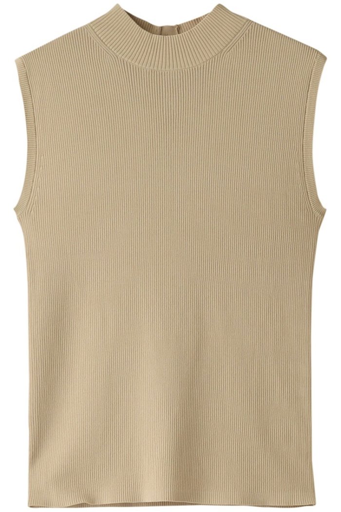 【アルアバイル/allureville】のバック釦ディティールプルオーバー インテリア・キッズ・メンズ・レディースファッション・服の通販 founy(ファニー) https://founy.com/ ファッション Fashion レディースファッション Fashion for Women トップス・カットソー Cut & Sew Tops ニット Knit Tops & Sweaters カジュアルプルオーバー・ニットトップス Pullovers & Knit Tops / Casual Pullovers ノースリーブ Sleeveless, No-Sleeve フィット Fit, Slim Fit ボトルネック Bottle Neck, Mock Neck ロング Long, Long-Length |ID: prp329100004889267 ipo3291000000036906555