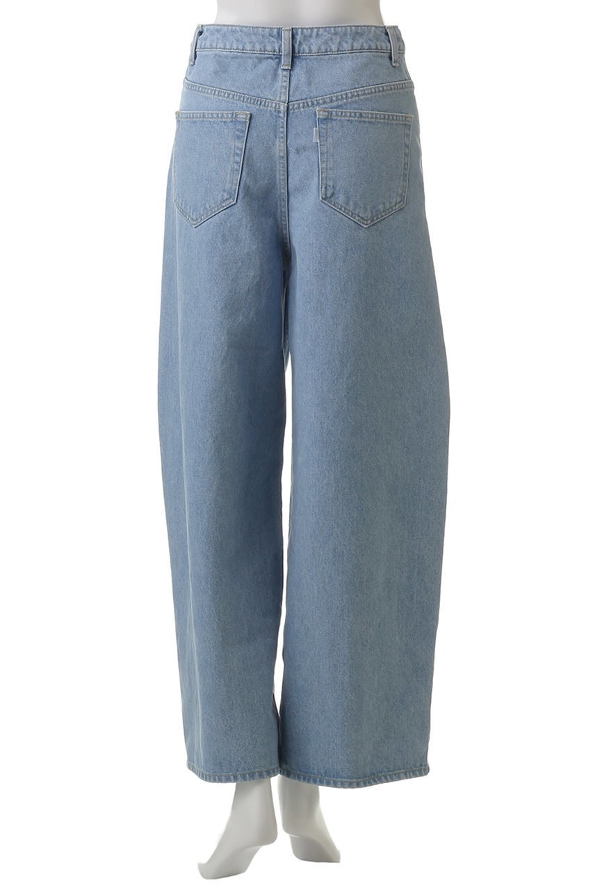 【ミディウミソリッド/MIDIUMISOLID】のbarrel leg wide denim.M デニム 人気、トレンドファッション・服の通販 founy(ファニー) 　ファッション　Fashion　レディースファッション　Fashion for Women　パンツ　Pants & Trousers　デニムパンツ・ジーンズ・美脚デニム　Denim Jeans & Pants　デニム　Denim, Jeans Material　定番　Standard, Basic Item　other-4|ID: prp329100004889280 ipo3291000000036531570