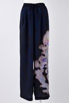 【エンフォルド/ENFOLD】のJelly fish ウエストストリング PT/パンツ 人気、トレンドファッション・服の通販 founy(ファニー) ファッション Fashion レディースファッション Fashion for Women パンツ Pants & Trousers ストリング String, Drawstring プリント Print, Printed Pattern リラックス Relax, Relaxed Fit 今季 This Season, Current Season thumbnail ダークネイビー|ID: prp329100004889294 ipo3291000000036531765