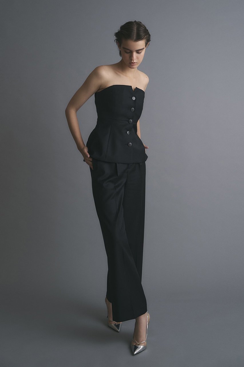 【サードマガジン/THIRD MAGAZINE】の#2 PANTS ツー パンツ 人気、トレンドファッション・服の通販 founy(ファニー) ファッション Fashion レディースファッション Fashion for Women パンツ Pants & Trousers シルク Silk, 100% Silk センター Center, Center Line バランス Balance, Style Balance other-6|ID: prp329100004889318 ipo3291000000036532075