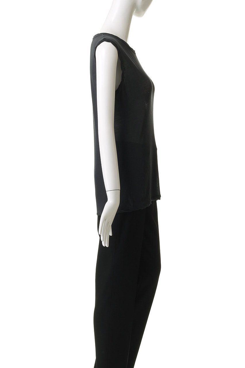 【エリオポール/heliopole】のシアーコットンスリーブレスTシャツ 人気、トレンドファッション・服の通販 founy(ファニー) 　ファッション　Fashion　レディースファッション　Fashion for Women　トップス・カットソー　Cut & Sew Tops　キャミソール&ノースリーブ　Camisoles & Sleeveless Tops　シャツ・ブラウス・オフィスカジュアル　Elegant Blouses & Button-Ups　ロングTシャツ・Tシャツ　Longline T-Shirts & Tees　カットソー・ベーシックTシャツ　Cut-and-Sewn Tops / Stretch Tees & Basics　インナー　Innerwear　キャミソール　Camisole, Spaghetti Strap Top　シンプル　Simple, Minimal　スリーブ　Sleeve, Long Sleeve / Short Sleeve　タンク　Tank Top, Sleeveless Top　トレンド　Trend, Trending Now　other-3|ID: prp329100004889325 ipo3291000000036532152