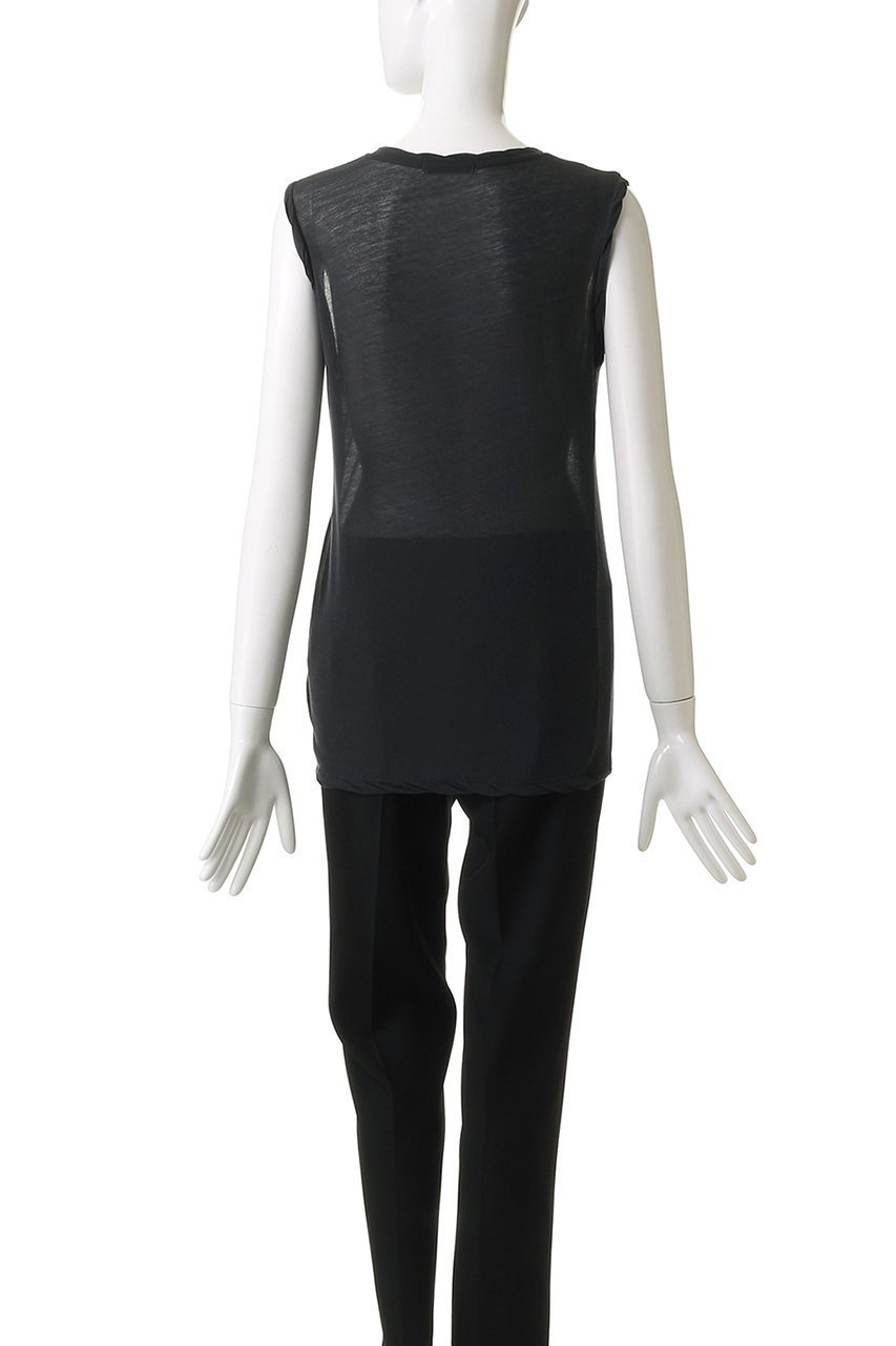 【エリオポール/heliopole】のシアーコットンスリーブレスTシャツ 人気、トレンドファッション・服の通販 founy(ファニー) 　ファッション　Fashion　レディースファッション　Fashion for Women　トップス・カットソー　Cut & Sew Tops　キャミソール&ノースリーブ　Camisoles & Sleeveless Tops　シャツ・ブラウス・オフィスカジュアル　Elegant Blouses & Button-Ups　ロングTシャツ・Tシャツ　Longline T-Shirts & Tees　カットソー・ベーシックTシャツ　Cut-and-Sewn Tops / Stretch Tees & Basics　インナー　Innerwear　キャミソール　Camisole, Spaghetti Strap Top　シンプル　Simple, Minimal　スリーブ　Sleeve, Long Sleeve / Short Sleeve　タンク　Tank Top, Sleeveless Top　トレンド　Trend, Trending Now　other-4|ID: prp329100004889325 ipo3291000000036532153