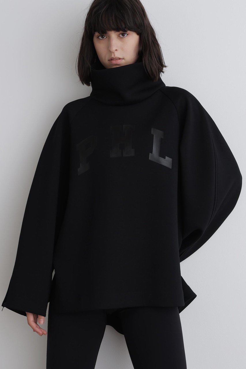 【ル フィル/LE PHIL】の《LE PHIL SPORTS》ライトダンボールレタードプルオーバー 人気、トレンドファッション・服の通販 founy(ファニー) 　ファッション　Fashion　レディースファッション　Fashion for Women　トップス・カットソー　Cut & Sew Tops　シャツ・ブラウス・オフィスカジュアル　Elegant Blouses & Button-Ups　ロングTシャツ・Tシャツ　Longline T-Shirts & Tees　カジュアルプルオーバー・ニットトップス　Pullovers & Knit Tops / Casual Pullovers　カットソー・ベーシックTシャツ　Cut-and-Sewn Tops / Stretch Tees & Basics　スポーツ　Sports, Activewear　スポーティ　Sporty, Casual Athletic　スリット　Slit, Slit Detail　スリーブ　Sleeve, Long Sleeve / Short Sleeve　フィット　Fit, Slim Fit　ロング　Long, Long-Length　other-2|ID: prp329100004889348 ipo3291000000036532426