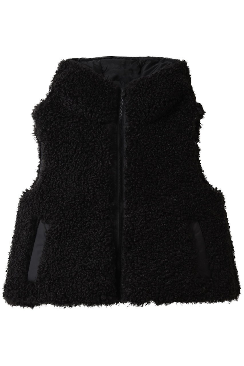 【セーブ ザ ダック/SAVE THE DUCK】のAYLAD82501W CURL/フェイクファーコショートジレ 人気、トレンドファッション・服の通販 founy(ファニー) ファッション Fashion レディースファッション Fashion for Women アウター Coat / Outerwear Collection レディースジャケット・軽アウター Jackets ジャケット Jacket, Outerwear フェイクファー Faux Fur, Imitation Fur ベスト Vest, Waistcoat other-1|ID: prp329100004889418 ipo3291000000036533351