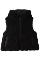 【セーブ ザ ダック/SAVE THE DUCK】のAYLAD82501W CURL/フェイクファーコショートジレ 人気、トレンドファッション・服の通販 founy(ファニー) ファッション Fashion レディースファッション Fashion for Women アウター Coat / Outerwear Collection レディースジャケット・軽アウター Jackets ジャケット Jacket, Outerwear フェイクファー Faux Fur, Imitation Fur ベスト Vest, Waistcoat thumbnail ブラック|ID: prp329100004889418 ipo3291000000036533353