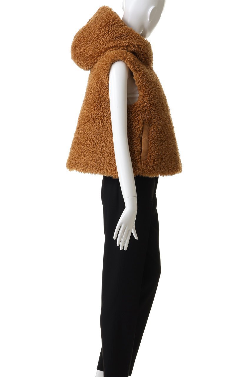 【セーブ ザ ダック/SAVE THE DUCK】のAYLAD82501W CURL/フェイクファーコショートジレ 人気、トレンドファッション・服の通販 founy(ファニー) ファッション Fashion レディースファッション Fashion for Women アウター Coat / Outerwear Collection レディースジャケット・軽アウター Jackets ジャケット Jacket, Outerwear フェイクファー Faux Fur, Imitation Fur ベスト Vest, Waistcoat other-3|ID: prp329100004889418 ipo3291000000036533359