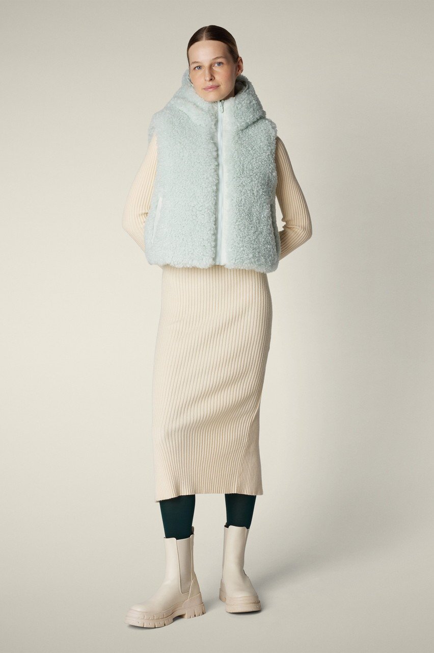 【セーブ ザ ダック/SAVE THE DUCK】のAYLAD82501W CURL/フェイクファーコショートジレ 人気、トレンドファッション・服の通販 founy(ファニー) ファッション Fashion レディースファッション Fashion for Women アウター Coat / Outerwear Collection レディースジャケット・軽アウター Jackets ジャケット Jacket, Outerwear フェイクファー Faux Fur, Imitation Fur ベスト Vest, Waistcoat other-8|ID: prp329100004889418 ipo3291000000036533364