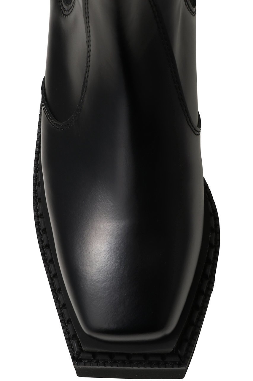 【メゾンスペシャル/MAISON SPECIAL】の【UNISEX】ヴィブラムスクエアソールロングサイドゴアブーツ 人気、トレンドファッション・服の通販 founy(ファニー) 　ファッション　Fashion　レディースファッション　Fashion for Women　ユニセックス　Unisex, Genderless　オイル　Body Oil　ガラス　Glass, Glassware　コラボ　Collaboration, Collab　シューズ　Shoes, Footwear　ショート　Short, Short Length　エレガント 上品　Elegant　other-4|ID: prp329100004889433 ipo3291000000036533522