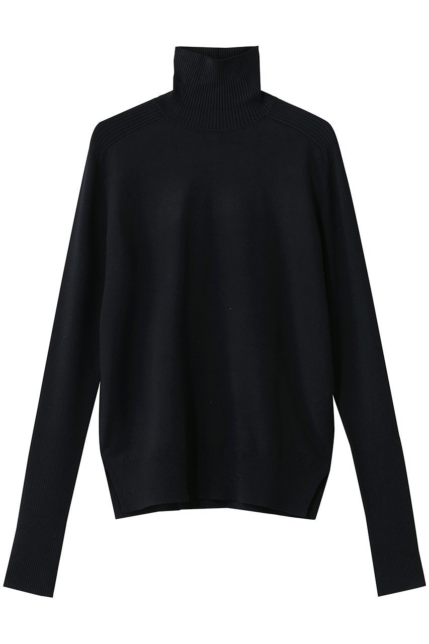 【ベイジ,/BEIGE,】のWILLOW / サムホールハイネックニット インテリア・キッズ・メンズ・レディースファッション・服の通販 founy(ファニー) 　ファッション　Fashion　レディースファッション　Fashion for Women　トップス・カットソー　Cut & Sew Tops　ニット　Knit Tops & Sweaters　カジュアルプルオーバー・ニットトップス　Pullovers & Knit Tops / Casual Pullovers　おすすめ　Recommended / Our Picks　シンプル　Simple, Minimal　スリット　Slit, Slit Detail　タイトスカート　Pencil Skirt, Tight Skirt　タートル　Turtleneck, Turtle Collar　ハイネック　High Neck, Mock Neck　ロング　Long, Long-Length　ワイド　Wide, Wide Fit　人気　Popular, Best Seller　Navy|ID: prp329100004889482 ipo3291000000036533972