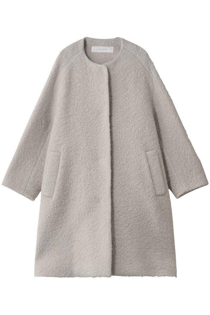 【プレインピープル/PLAIN PEOPLE】のループインレイノーカラーコート インテリア・キッズ・メンズ・レディースファッション・服の通販 founy(ファニー) https://founy.com/ ファッション Fashion レディースファッション Fashion for Women アウター Coat / Outerwear Collection コート・ロングコート・ピーコート Long Coats, Peacoats & More カッティング Cutting Detail フォルム Silhouette, Form ロング Long, Long-Length |ID: prp329100004889495 ipo3291000000036534125