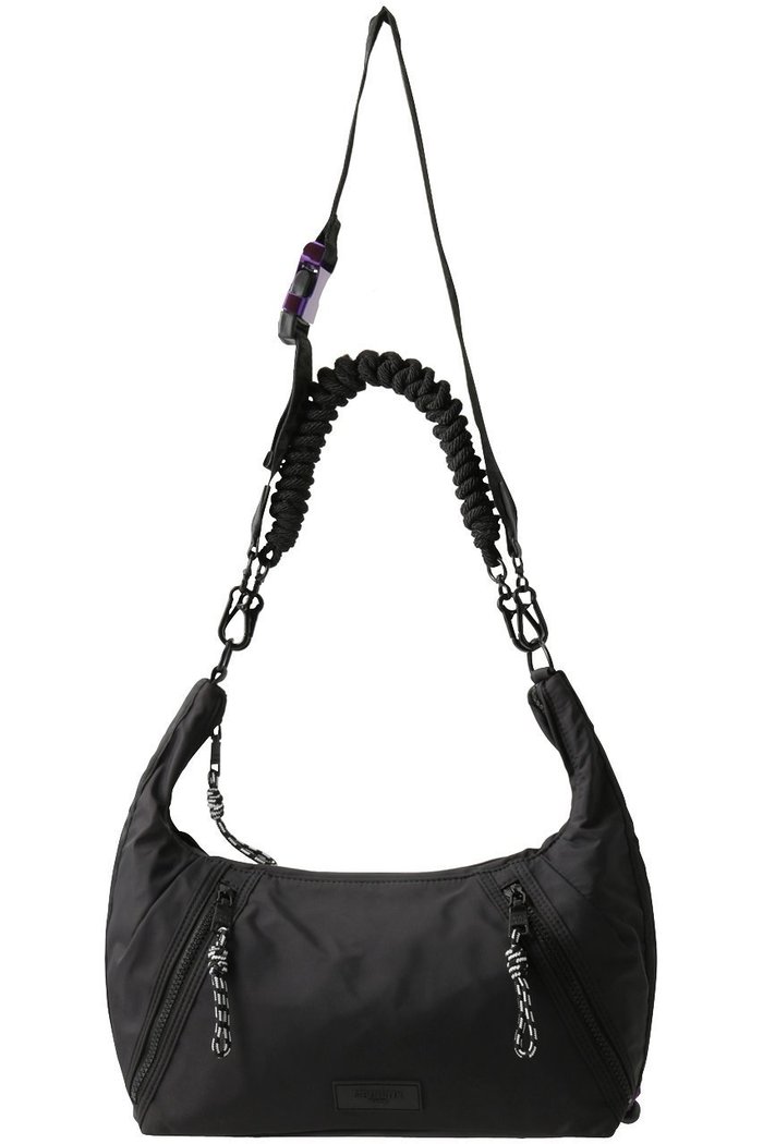 【スティーブマデン/STEVE MADDEN】のBSYNTH ナイロンコンビショルダーバッグ インテリア・キッズ・メンズ・レディースファッション・服の通販 founy(ファニー) https://founy.com/ ファッション Fashion レディースファッション Fashion for Women バッグ Bags コンパクト Compact, Small Size スマート Smart, Elegant フィット Fit, Slim Fit フォルム Silhouette, Form ポケット Pocket, Pocket Detail |ID: prp329100004889498 ipo3291000000036896792