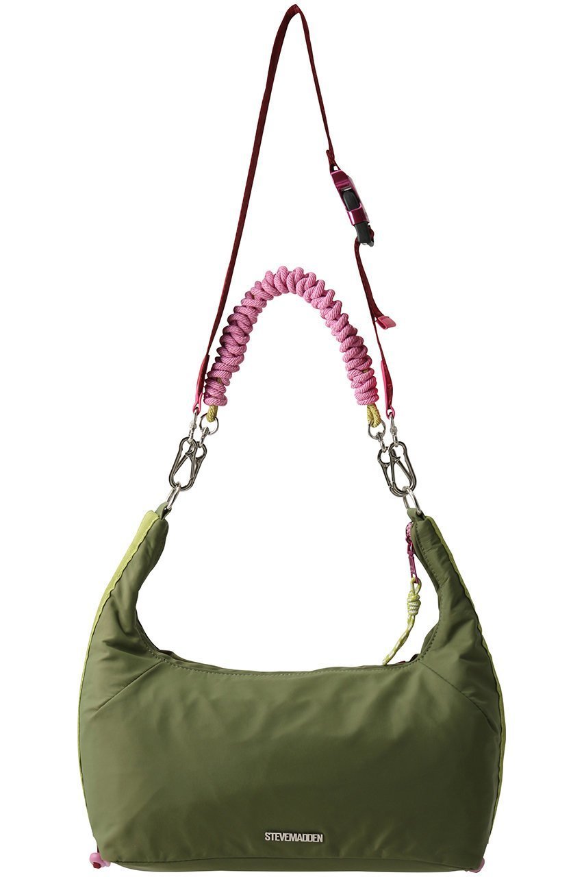 【スティーブマデン/STEVE MADDEN】のBSYNTH ナイロンコンビショルダーバッグ 大人の最旬トレンドファッション＆コーディネート founy(ファウニー) 　ファッション　Fashion　レディースファッション　Fashion for Women　バッグ　Bags　コンパクト　Compact, Small Size　スマート　Smart, Elegant　フィット　Fit, Slim Fit　フォルム　Silhouette, Form　ポケット　Pocket, Pocket Detail　other-3|ID: prp329100004889498 ipo3291000000036896796