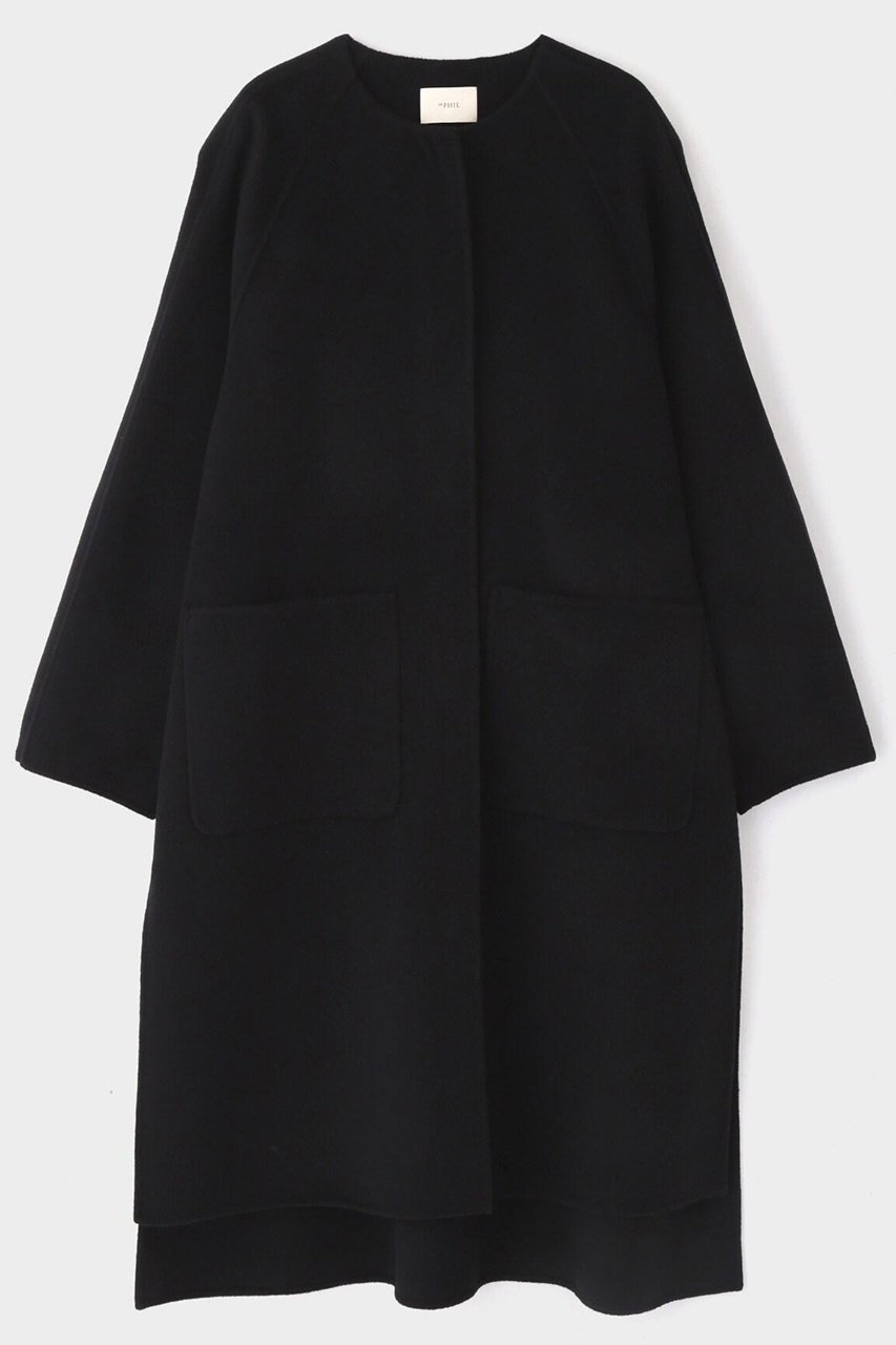 【ル フィル/LE PHIL】のピュアカシミアバックフレアコート 人気、トレンドファッション・服の通販 founy(ファニー) 　ファッション　Fashion　レディースファッション　Fashion for Women　アウター　Coat / Outerwear Collection　コート・ロングコート・ピーコート　Long Coats, Peacoats & More　シンプル　Simple, Minimal　スリット　Slit, Slit Detail　ドレープ　Drape, Draping Fabric　バランス　Balance, Style Balance　ビッグ　Big, Oversized　ヨーク　Yoke, Yoke Design　ロング　Long, Long-Length　other-2|ID: prp329100004889528 ipo3291000000036534410