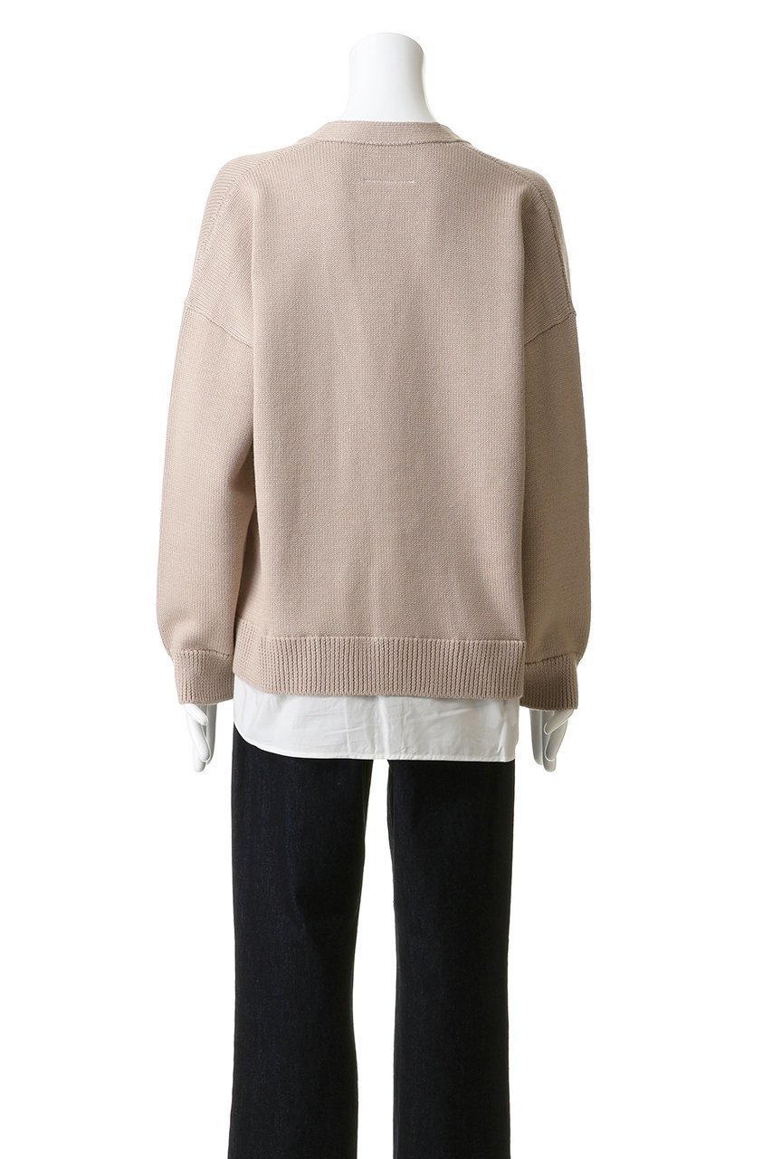 【エムエムシックス メゾンマルジェラ/MM6 Maison Margiela / MEN】の【MEN】Vネックカーディガン 人気、トレンドファッション・服の通販 founy(ファニー) ファッション Fashion メンズファッション Fashion for Men カーディガン Cardigan, Knitwear パッチ Patch, Appliqué リラックス Relax, Relaxed Fit エレガント 上品 Elegant 新作・新入荷 New Arrivals / New In other-4|ID: prp329100004889573 ipo3291000000036534911