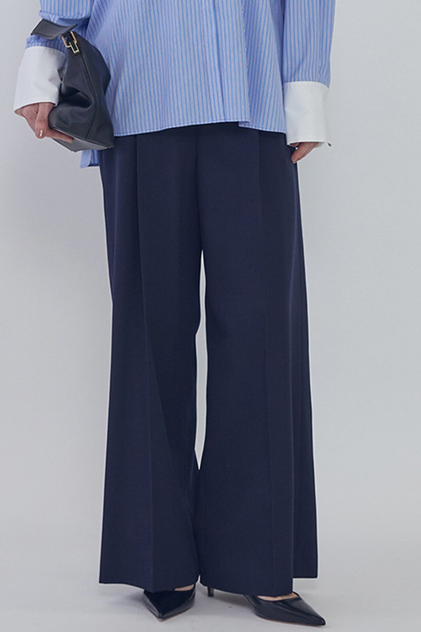 【プルミエ アロンディスモン/1er Arrondissement】のウールギャバジントラウザー 人気、トレンドファッション・服の通販 founy(ファニー) ファッション Fashion レディースファッション Fashion for Women パンツ Pants & Trousers ジャケット Jacket, Outerwear なめらか Smooth, Silky Texture バランス Balance, Style Balance マニッシュ Mannish, Boyish ワイド Wide, Wide Fit 日本製 Made In Japan エレガント 上品 Elegant other-5|ID: prp329100004889608 ipo3291000000036535408