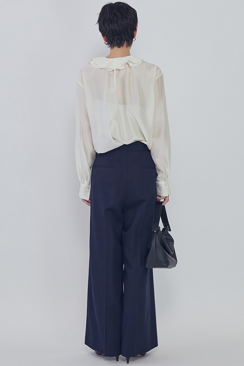 【プルミエ アロンディスモン/1er Arrondissement】のウールギャバジントラウザー 人気、トレンドファッション・服の通販 founy(ファニー) ファッション Fashion レディースファッション Fashion for Women パンツ Pants & Trousers ジャケット Jacket, Outerwear なめらか Smooth, Silky Texture バランス Balance, Style Balance マニッシュ Mannish, Boyish ワイド Wide, Wide Fit 日本製 Made In Japan エレガント 上品 Elegant other-7|ID: prp329100004889608 ipo3291000000036535411