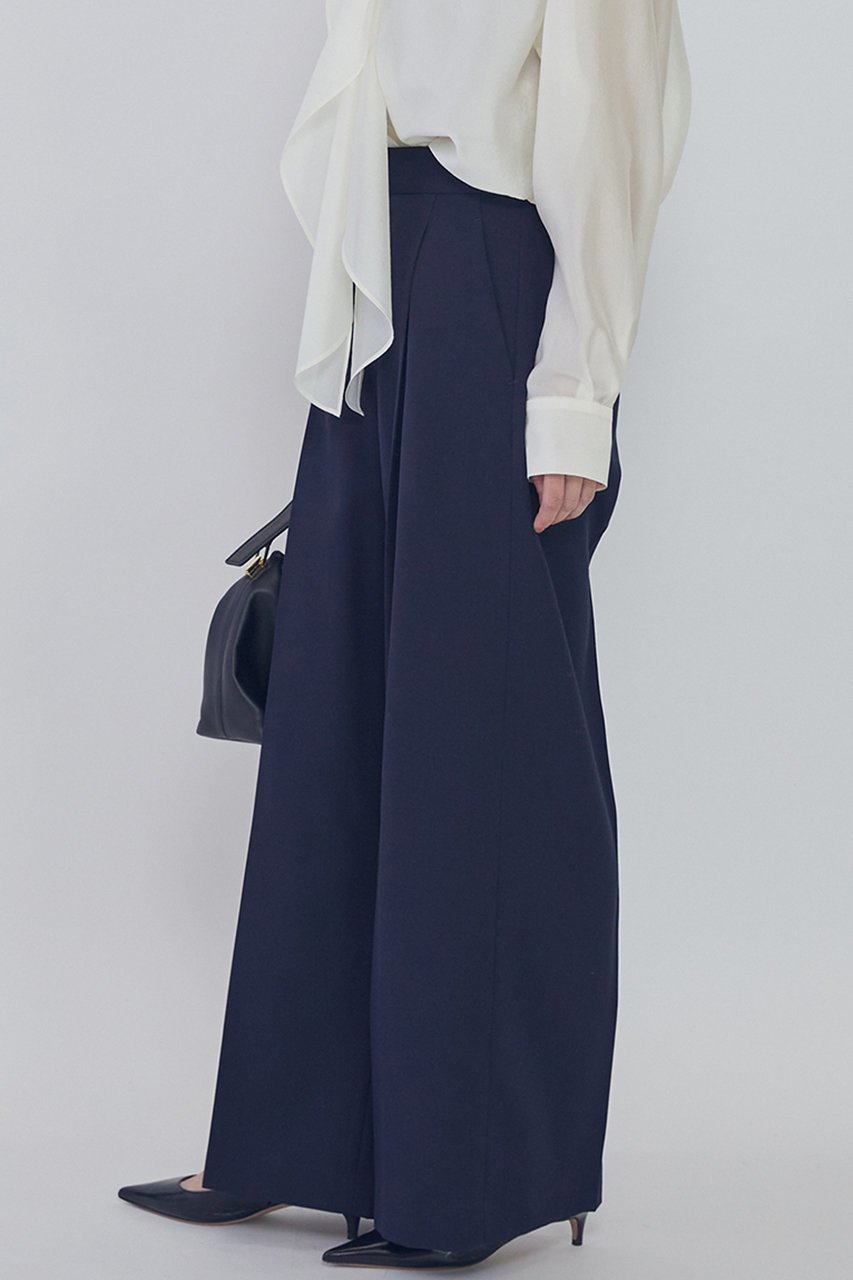 【プルミエ アロンディスモン/1er Arrondissement】のウールギャバジントラウザー 人気、トレンドファッション・服の通販 founy(ファニー) ファッション Fashion レディースファッション Fashion for Women パンツ Pants & Trousers ジャケット Jacket, Outerwear なめらか Smooth, Silky Texture バランス Balance, Style Balance マニッシュ Mannish, Boyish ワイド Wide, Wide Fit 日本製 Made In Japan エレガント 上品 Elegant other-8|ID: prp329100004889608 ipo3291000000036535413