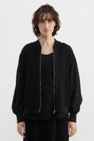 【プレインピープル/PLAIN PEOPLE】のウールメッシュスタジアムブルゾン 人気、トレンドファッション・服の通販 founy(ファニー) ファッション Fashion レディースファッション Fashion for Women アウター Coat / Outerwear Collection レディースジャケット・軽アウター Jackets ブルゾンジャケット・スポーティアウター Blouson Jackets シンプル Simple, Minimal ジャケット Jacket, Outerwear ドレス Dress, One-Piece フロント Front, Front Design ブルゾン Blouson, Bomber Jacket ポケット Pocket, Pocket Detail メッシュ Mesh, Net Fabric エレガント 上品 Elegant |ID:prp329100004889613