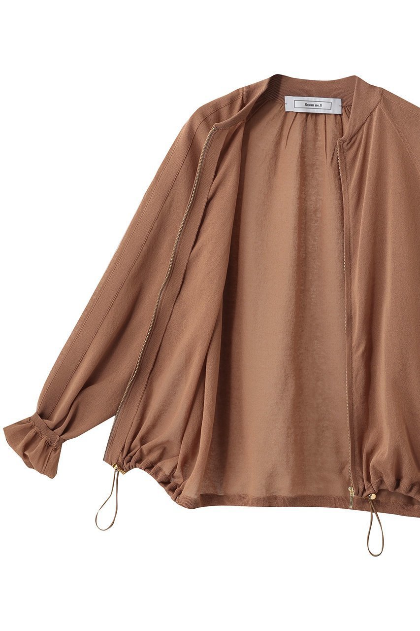 【ルームエイト/Room no.8】のCOTTON SHEER ZIP UP ブルゾン 人気、トレンドファッション・服の通販 founy(ファニー) 　ファッション　Fashion　レディースファッション　Fashion for Women　アウター　Coat / Outerwear Collection　レディースジャケット・軽アウター　Jackets　ブルゾンジャケット・スポーティアウター　Blouson Jackets　エレガント 上品　Elegant　シアー　Sheer, See-Through　ジャケット　Jacket, Outerwear　スポーティ　Sporty, Casual Athletic　フェミニン　Feminine, Girly　ブルゾン　Blouson, Bomber Jacket　夏　Summer　新作・新入荷　New Arrivals / New In　春　Spring　S/S・春夏　SS, Spring/Summer, Warm Season　other-6|ID: prp329100004889629 ipo3291000000036535610