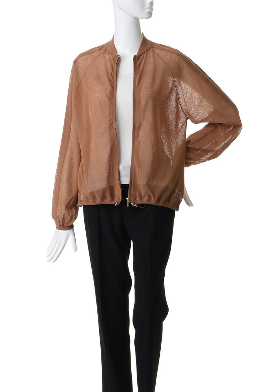 【ルームエイト/Room no.8】のCOTTON SHEER ZIP UP ブルゾン 人気、トレンドファッション・服の通販 founy(ファニー) 　ファッション　Fashion　レディースファッション　Fashion for Women　アウター　Coat / Outerwear Collection　レディースジャケット・軽アウター　Jackets　ブルゾンジャケット・スポーティアウター　Blouson Jackets　エレガント 上品　Elegant　シアー　Sheer, See-Through　ジャケット　Jacket, Outerwear　スポーティ　Sporty, Casual Athletic　フェミニン　Feminine, Girly　ブルゾン　Blouson, Bomber Jacket　夏　Summer　新作・新入荷　New Arrivals / New In　春　Spring　S/S・春夏　SS, Spring/Summer, Warm Season　other-7|ID: prp329100004889629 ipo3291000000036535612