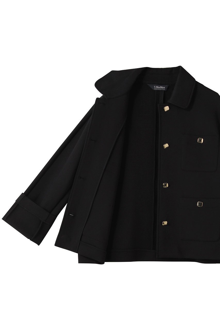 【マックスマーラ/Max Mara】の【 S Max Mara】ARMONIOS ジャージージャケット 大人の最旬トレンドファッション＆コーディネート founy(ファウニー) 　ファッション　Fashion　レディースファッション　Fashion for Women　アウター　Coat / Outerwear Collection　レディースジャケット・軽アウター　Jackets　クロップド　Cropped, Short Length　コンパクト　Compact, Small Size　ジャケット　Jacket, Outerwear　ストレッチ　Stretch, Stretchy Fabric　リュクス　Luxury, Elegant, High-End, Chic　再入荷　Restock / Back in Stock　other-6|ID: prp329100004889635 ipo3291000000036535679
