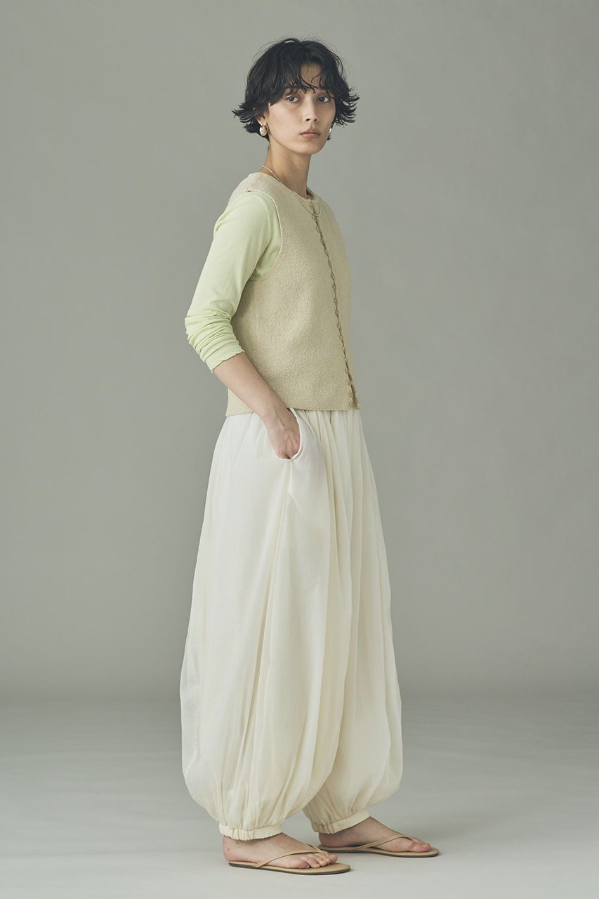 【カレンソロジー/Curensology】の2WAYフリゼニットベスト 人気、トレンドファッション・服の通販 founy(ファニー) ファッション Fashion レディースファッション Fashion for Women トップス・カットソー Cut & Sew Tops ニット Knit Tops & Sweaters ベスト&ジレ / 重ね着スタイル Vests & Gilets カジュアルプルオーバー・ニットトップス Pullovers & Knit Tops / Casual Pullovers タンク Tank Top, Sleeveless Top バランス Balance, Style Balance フロント Front, Front Design ベスト Vest, Waistcoat リネン Linen, Linen Fabric 夏 Summer other-6|ID: prp329100004889638 ipo3291000000036535697