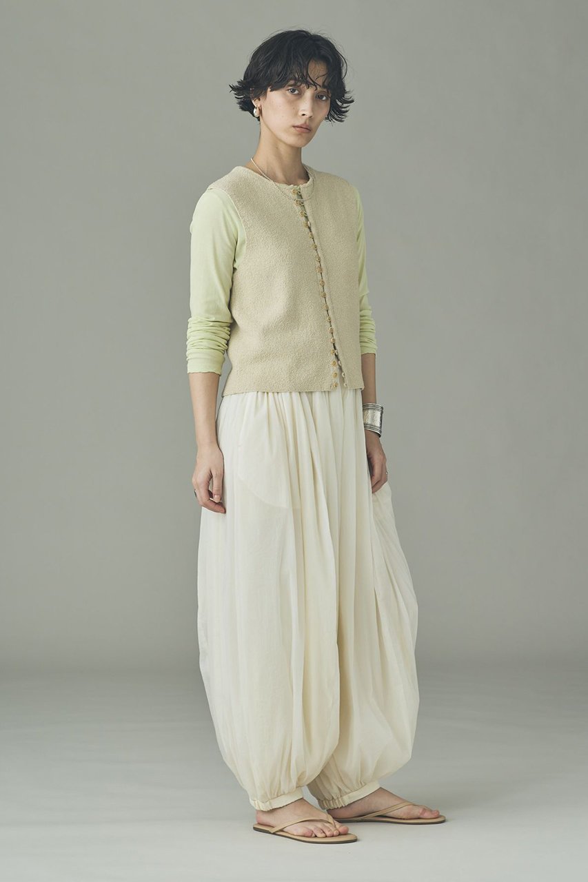 【カレンソロジー/Curensology】の2WAYフリゼニットベスト 人気、トレンドファッション・服の通販 founy(ファニー) ファッション Fashion レディースファッション Fashion for Women トップス・カットソー Cut & Sew Tops ニット Knit Tops & Sweaters ベスト&ジレ / 重ね着スタイル Vests & Gilets カジュアルプルオーバー・ニットトップス Pullovers & Knit Tops / Casual Pullovers タンク Tank Top, Sleeveless Top バランス Balance, Style Balance フロント Front, Front Design ベスト Vest, Waistcoat リネン Linen, Linen Fabric 夏 Summer other-7|ID: prp329100004889638 ipo3291000000036535699