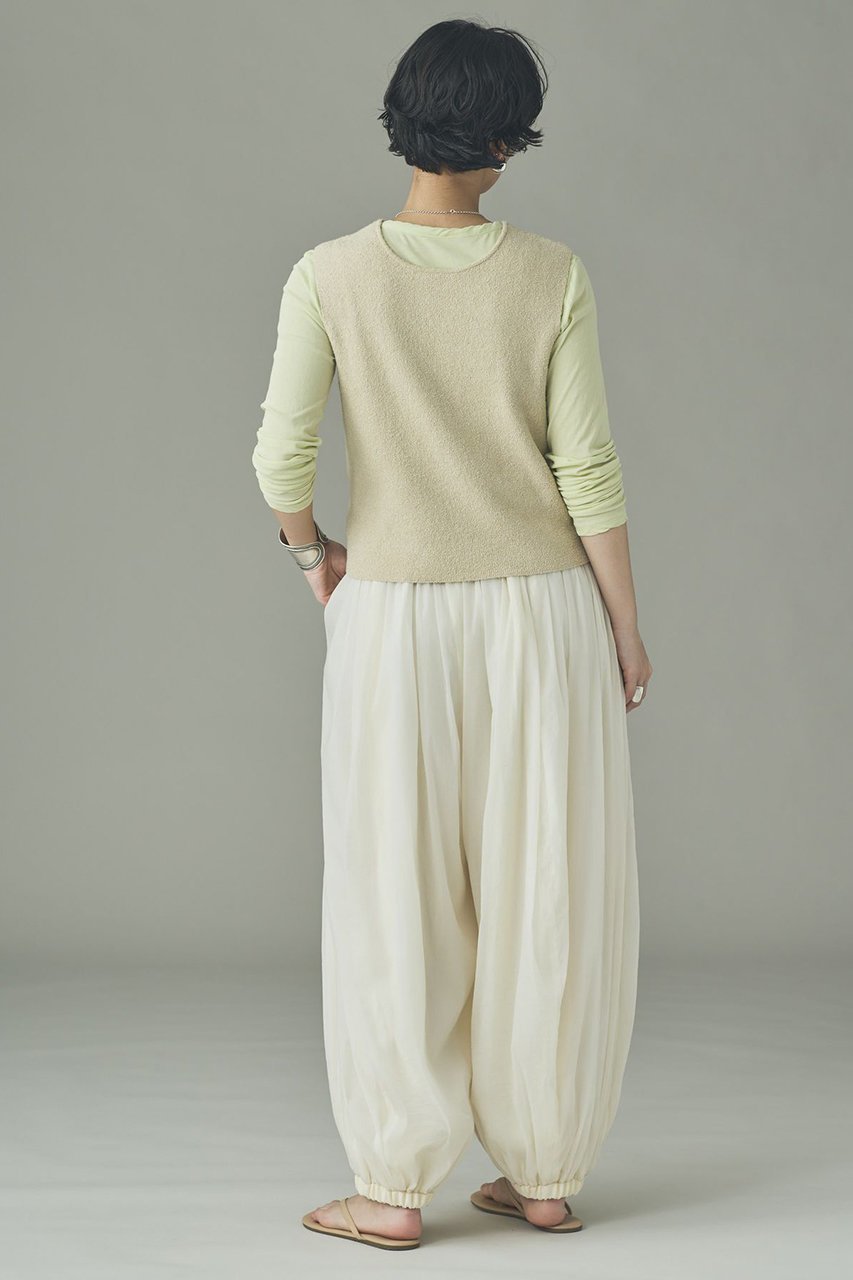 【カレンソロジー/Curensology】の2WAYフリゼニットベスト 人気、トレンドファッション・服の通販 founy(ファニー) ファッション Fashion レディースファッション Fashion for Women トップス・カットソー Cut & Sew Tops ニット Knit Tops & Sweaters ベスト&ジレ / 重ね着スタイル Vests & Gilets カジュアルプルオーバー・ニットトップス Pullovers & Knit Tops / Casual Pullovers タンク Tank Top, Sleeveless Top バランス Balance, Style Balance フロント Front, Front Design ベスト Vest, Waistcoat リネン Linen, Linen Fabric 夏 Summer other-8|ID: prp329100004889638 ipo3291000000036535701