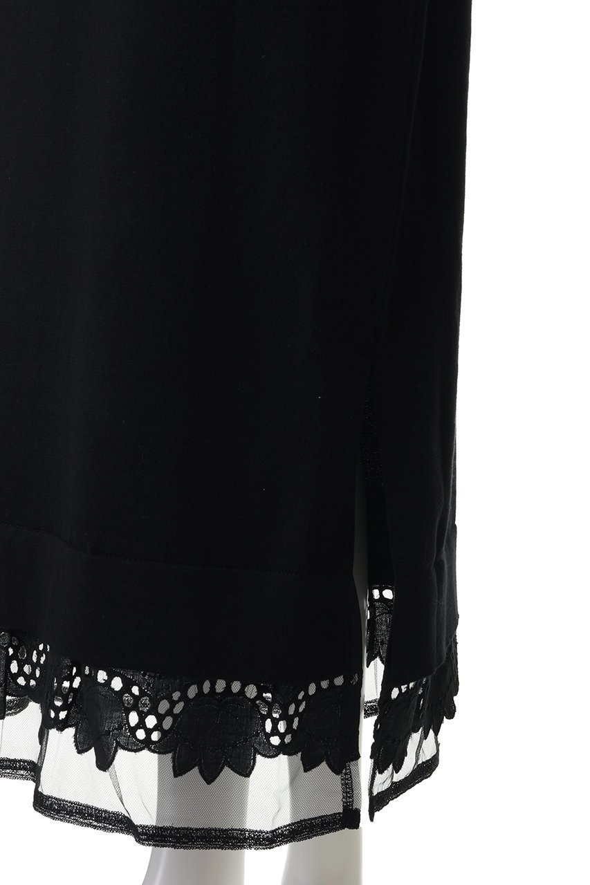 【ミュベール/MUVEIL】のスキッパーポロセットアップニット 人気、トレンドファッション・服の通販 founy(ファニー) 　ファッション　Fashion　レディースファッション　Fashion for Women　トップス・カットソー　Cut & Sew Tops　ニット　Knit Tops & Sweaters　カジュアルプルオーバー・ニットトップス　Pullovers & Knit Tops / Casual Pullovers　なめらか　Smooth, Silky Texture　シルク　Silk, 100% Silk　セットアップ　Set-Up, Coordinated Outfit　フィット　Fit, Slim Fit　フラワー　Flower, Floral　ボックス　Boxy, Box Shape　モチーフ　Motif, Design Theme　レース　Lace, Lace Fabric　other-6|ID: prp329100004889641 ipo3291000000036535738