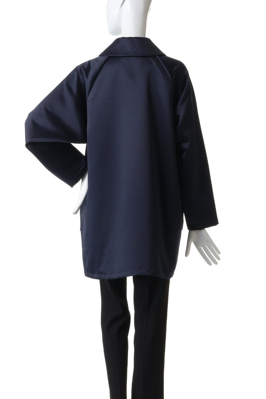 【ミズイロ インド/mizuiro ind】のsatin dolman coat コート 大人の最旬トレンドファッション＆コーディネート founy(ファウニー) 　ファッション　Fashion　レディースファッション　Fashion for Women　アウター　Coat / Outerwear Collection　コート・ロングコート・ピーコート　Long Coats, Peacoats & More　サテン　Satin, Glossy Fabric　シンプル　Simple, Minimal　スリーブ　Sleeve, Long Sleeve / Short Sleeve　フロント　Front, Front Design　ポケット　Pocket, Pocket Detail　ロング　Long, Long-Length　エレガント 上品　Elegant　other-4|ID: prp329100004889648 ipo3291000000036616968