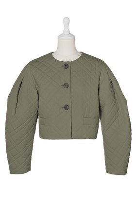 【デイジーリン/DAISY LIN】 キルティングジャケット “Cocoon Sleeve”人気、トレンドファッション・服の通販 founy(ファニー) ファッション Fashion レディースファッション Fashion for Women アウター Coat / Outerwear Collection レディースジャケット・軽アウター Jackets エレガント 上品 Elegant キルティング Quilted, Quilting コンパクト Compact, Small Size シンプル Simple, Minimal ジャケット Jacket, Outerwear バランス Balance, Style Balance フロント Front, Front Design ボトム Bottoms, Lower Wear メタル Metal, Metal Parts 冬 Winter / This Winter 再入荷 Restock / Back in Stock |ID:prp329100004889653