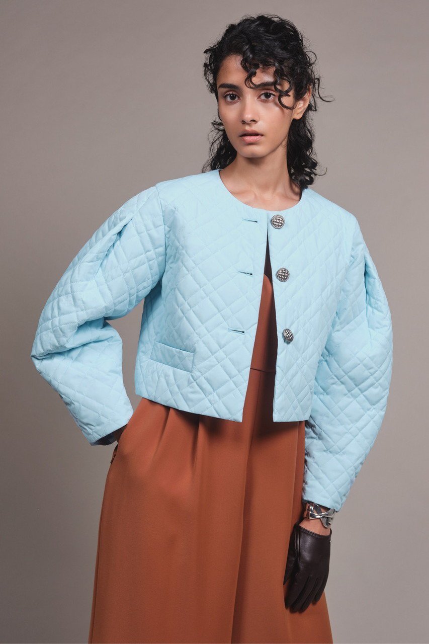 【デイジーリン/DAISY LIN】のキルティングジャケット “Cocoon Sleeve” 人気、トレンドファッション・服の通販 founy(ファニー) ファッション Fashion レディースファッション Fashion for Women アウター Coat / Outerwear Collection レディースジャケット・軽アウター Jackets エレガント 上品 Elegant キルティング Quilted, Quilting コンパクト Compact, Small Size シンプル Simple, Minimal ジャケット Jacket, Outerwear バランス Balance, Style Balance フロント Front, Front Design ボトム Bottoms, Lower Wear メタル Metal, Metal Parts 冬 Winter / This Winter 再入荷 Restock / Back in Stock other-4|ID: prp329100004889653 ipo3291000000036535929