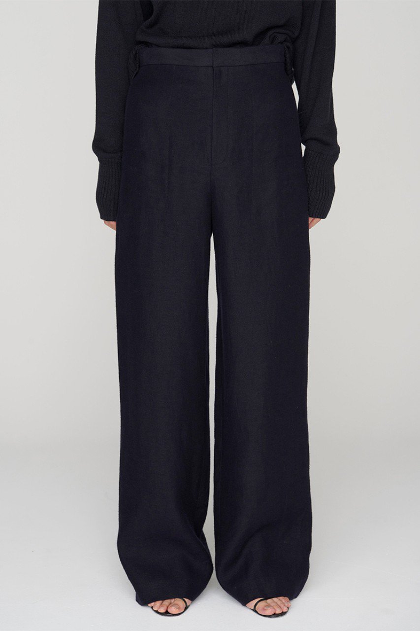 【セアン/SCEARN】のLINEN DOUBLE CLOTH パンツ 大人の最旬トレンドファッション＆コーディネート founy(ファウニー) 　ファッション　Fashion　レディースファッション　Fashion for Women　パンツ　Pants & Trousers　ストレート　Straight, Straight Cut　ポケット　Pocket, Pocket Detail　リネン　Linen, Linen Fabric　ワイド　Wide, Wide Fit　other-7|ID: prp329100004889659 ipo3291000000036536023