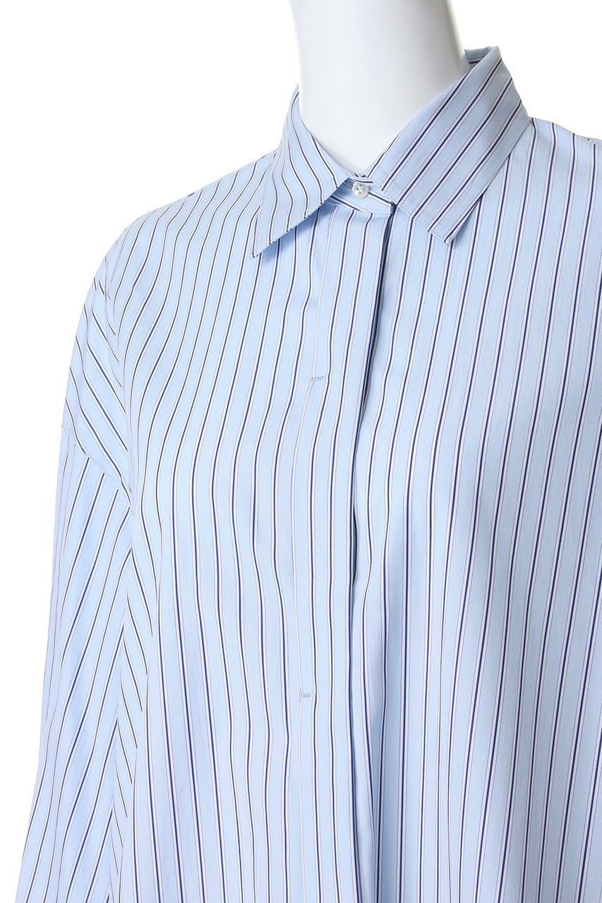 【アンクレイヴ/uncrave】のTHOMAS MASON BIGシャツ 人気、トレンドファッション・服の通販 founy(ファニー) 　ファッション　Fashion　レディースファッション　Fashion for Women　トップス・カットソー　Cut & Sew Tops　シャツ・ブラウス・オフィスカジュアル　Elegant Blouses & Button-Ups　おすすめ　Recommended / Our Picks　カフス　Cuff Design　ストライプ　Stripe, Striped Pattern　スリーブ　Sleeve, Long Sleeve / Short Sleeve　チュニック　Tunic, Long Top　ドレス　Dress, One-Piece　ループ　Loop, Loop Knit　ロング　Long, Long-Length　other-5|ID: prp329100004889674 ipo3291000000036536319