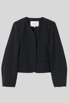 【イロット/IIROT】のTetoron Wool tropical ジャケット 人気、トレンドファッション・服の通販 founy(ファニー) ファッション Fashion レディースファッション Fashion for Women アウター Coat / Outerwear Collection レディースジャケット・軽アウター Jackets コンパクト Compact, Small Size ジャケット Jacket, Outerwear スリーブ Sleeve, Long Sleeve / Short Sleeve フォルム Silhouette, Form リラックス Relax, Relaxed Fit 夏 Summer thumbnail ブラック|ID: prp329100004889683 ipo3291000000036536414